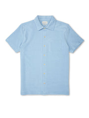 Riviera Short Sleeve Jersey Shirt Lulworth Sky Blue
