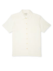 Riviera Short Sleeve Jersey Shirt Morval Cream