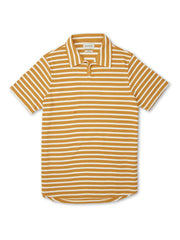 Hawthorn Polo Shirt Duport Ochre/Cream