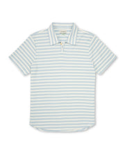 Hawthorn Polo Shirt Duport Cream/Sky Blue