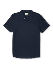 OLIVER SPENCER HAWTHORN POLO SHIRT TINDALL NAVY