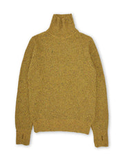 Talbot Roll Neck Jumper Keswick Yellow