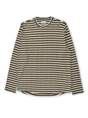 Long Sleeve T-Shirt Braemar Cream/Navy