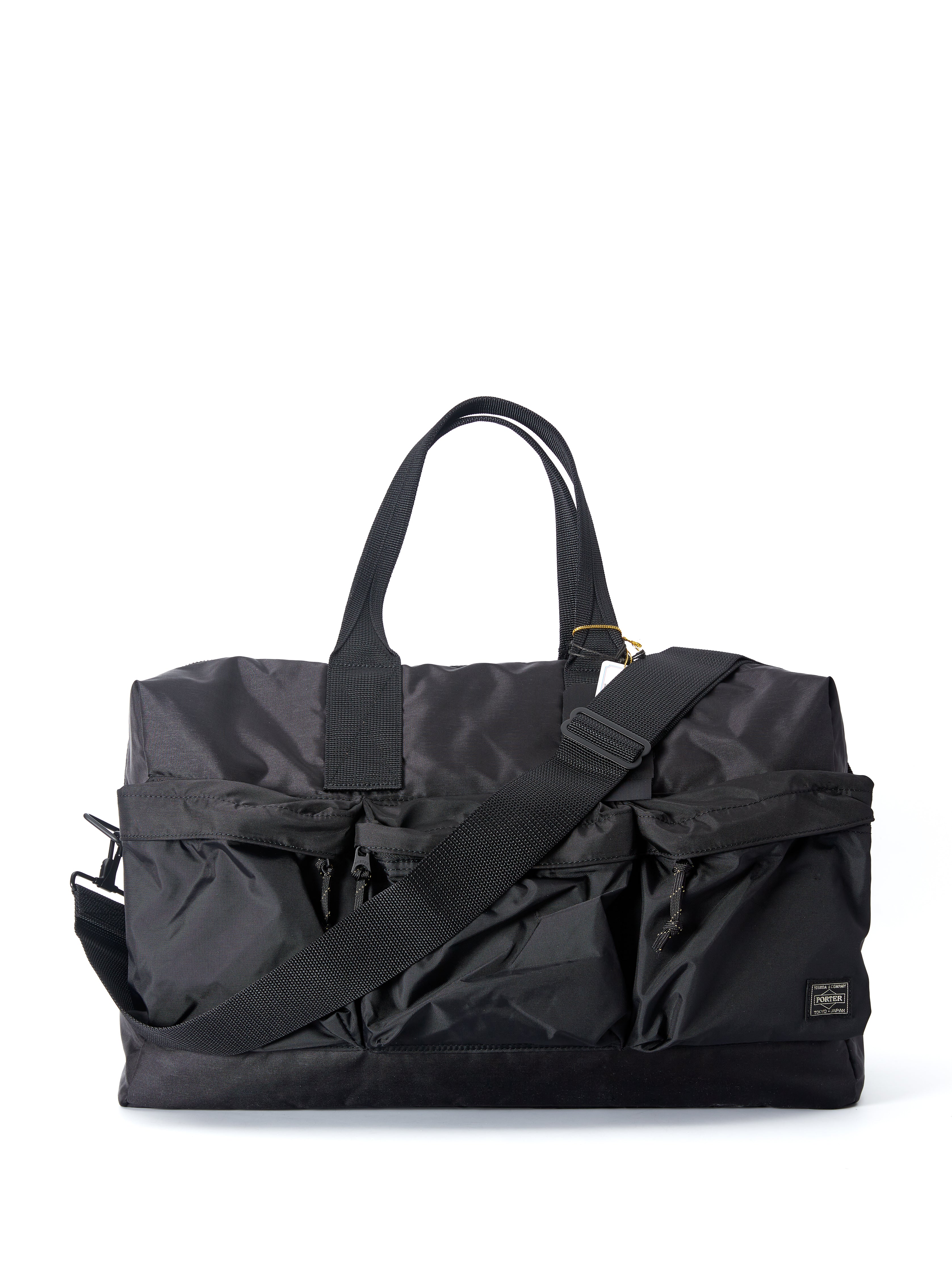 Porter-Yoshida & Co Men's Tanker Short Helmet Tote Bag in Black