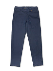 Oliver Spencer Fishtail Trousers Linton Ink Blue