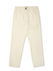 OLIVER SPENCER DRAWSTRING TROUSERS KILDALE CREAM