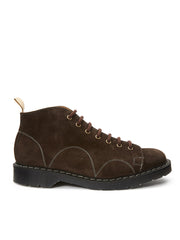 Solovair x Oliver Spencer Brown Suede Monkey Boots