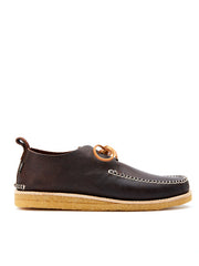 Yogi Lawson Dark Brown Leather Moccasin Shoes