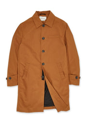 Grandpa coat in Pino Ochre by Oliver Spencer.