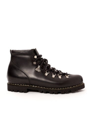 PARABOOT AVORIAZ SMOOTH LEATHER BLACK BOOTS