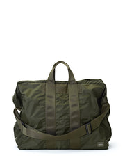 Porter-Yoshida & Co Olive 2-way Flex Duffle Bag