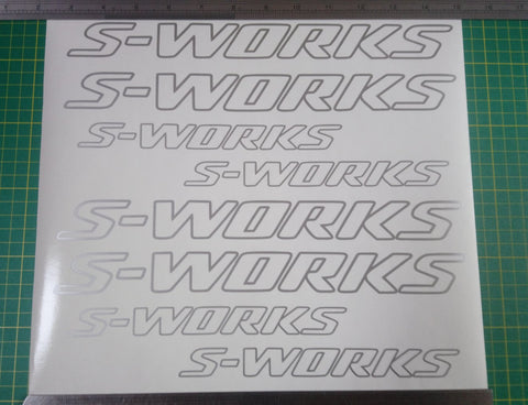 Specialized S-Works Outlined Decal 1