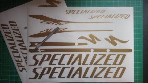 Gold Specialized Allez Sticker