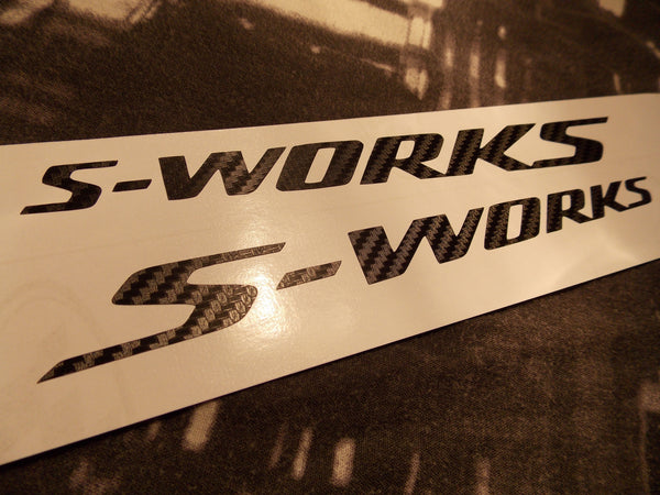 Specialized S-Works Tapered Bike Sticker / Decal Set. (132) 1