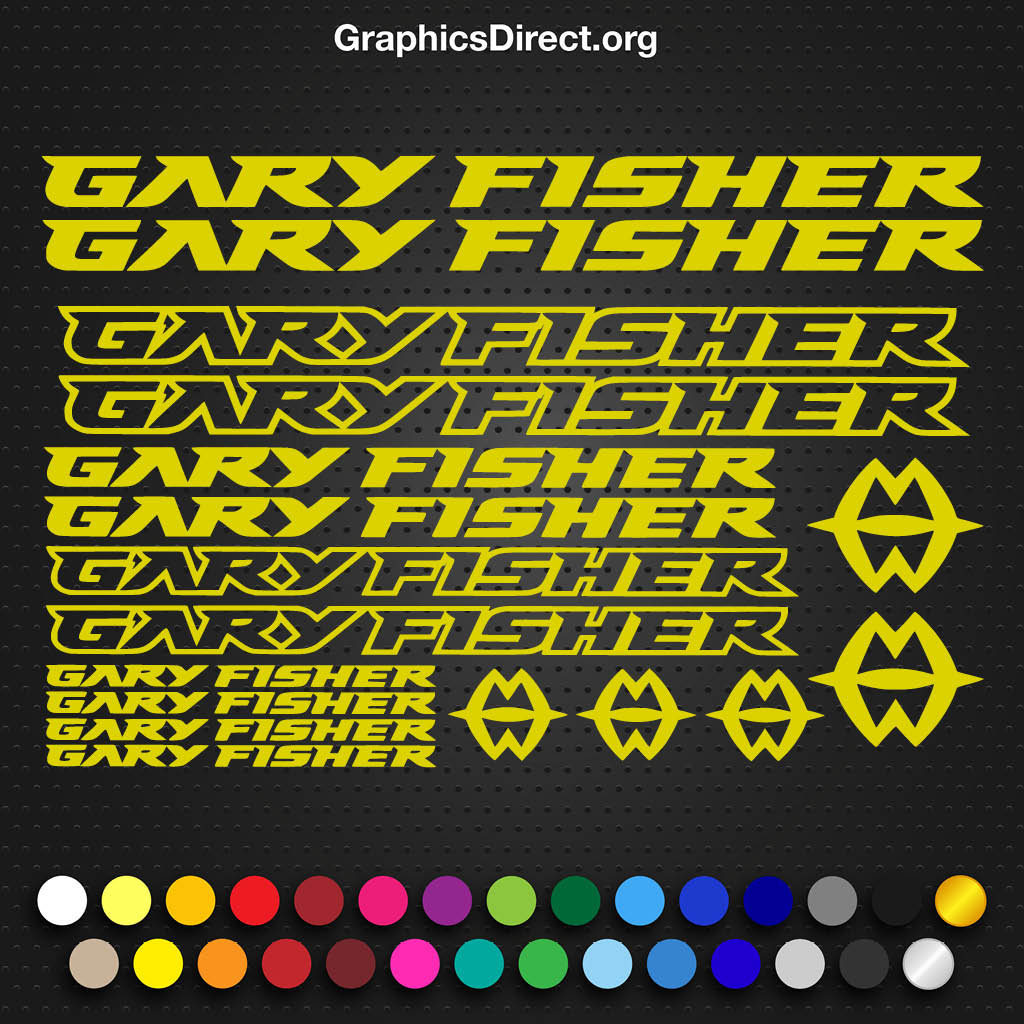 gary fisher stickers