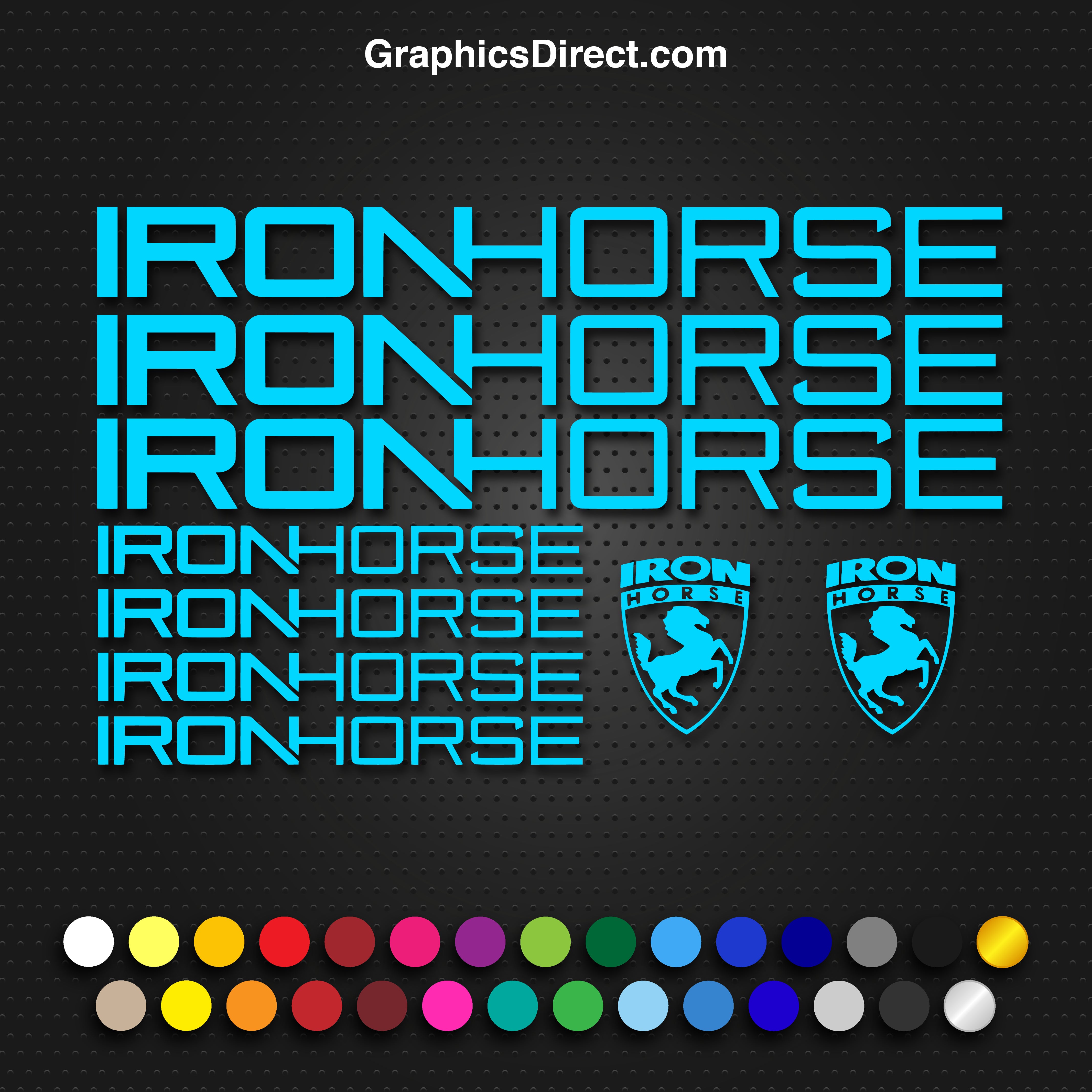 iron horse bike matte
