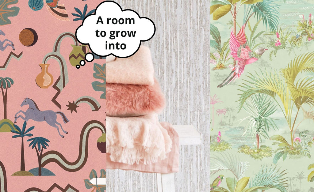 Nursery wallpaper blog - A room to grow into 