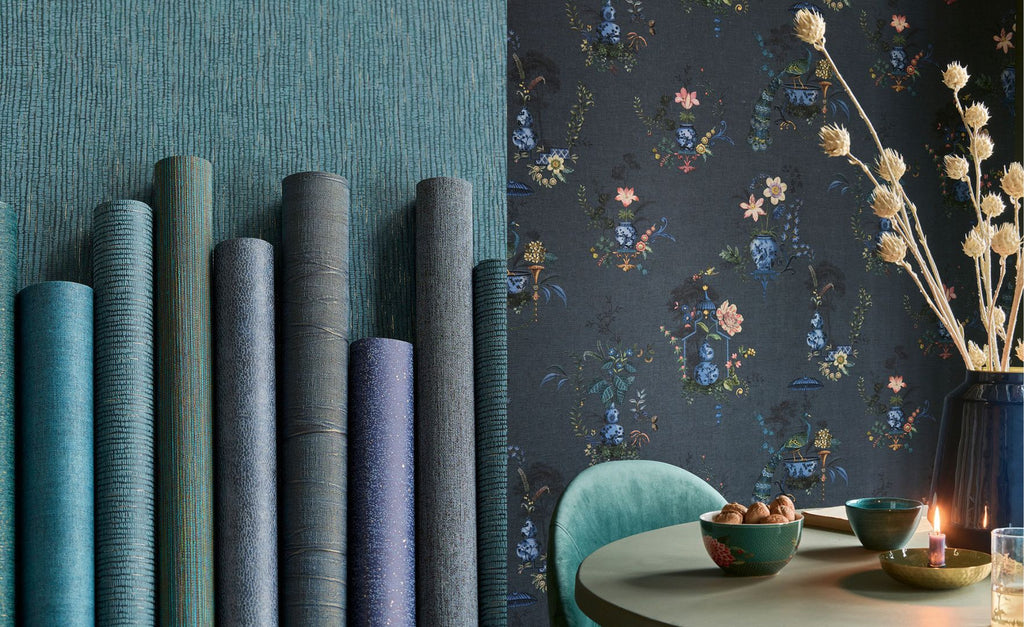 Dark Blue Wallpaper for your Home - Blog