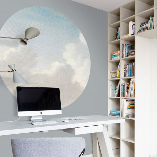 Home office blog - Subtle pastel colour wallpaper ideas