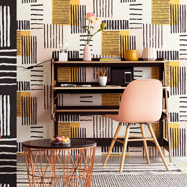 Home office blog - Bold wallpaper ideas