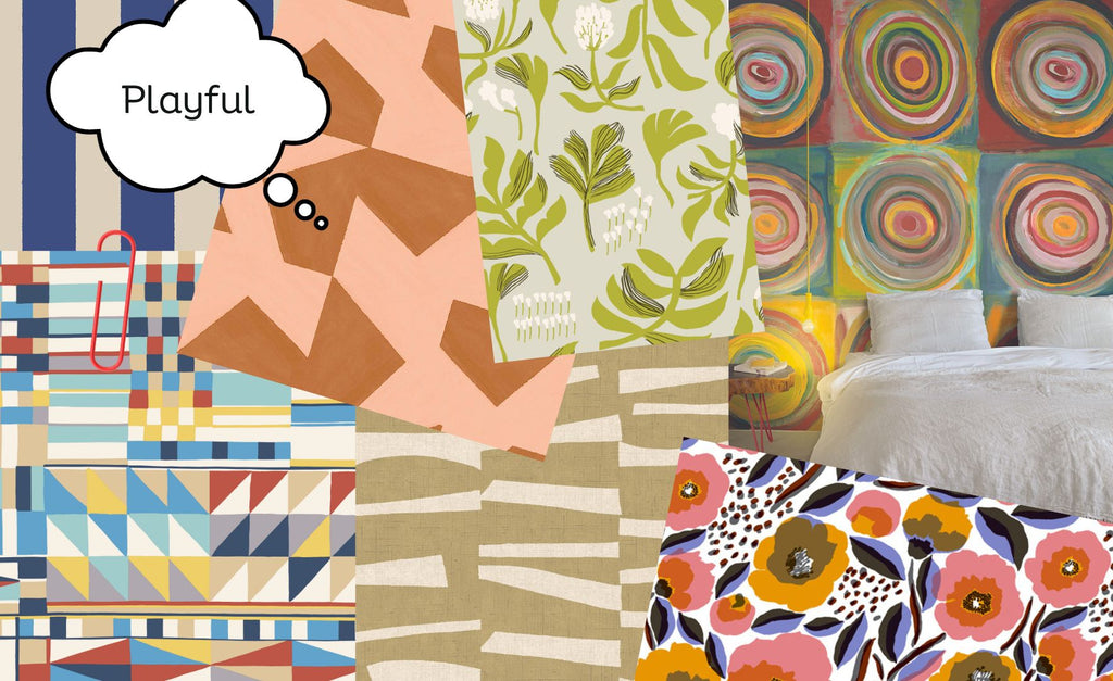 Blog Post - Teenage Girl Bedroom Wallpaper Ideas - Playful Colour