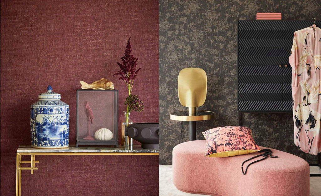 Dark Plum/Burgundy Wallpaper for your Home - Blog