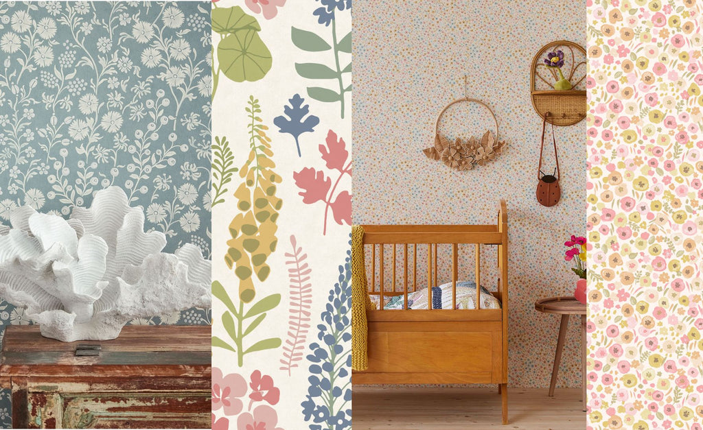 Spring Flower Wallpaper Blog - Pretty Vintage Florals