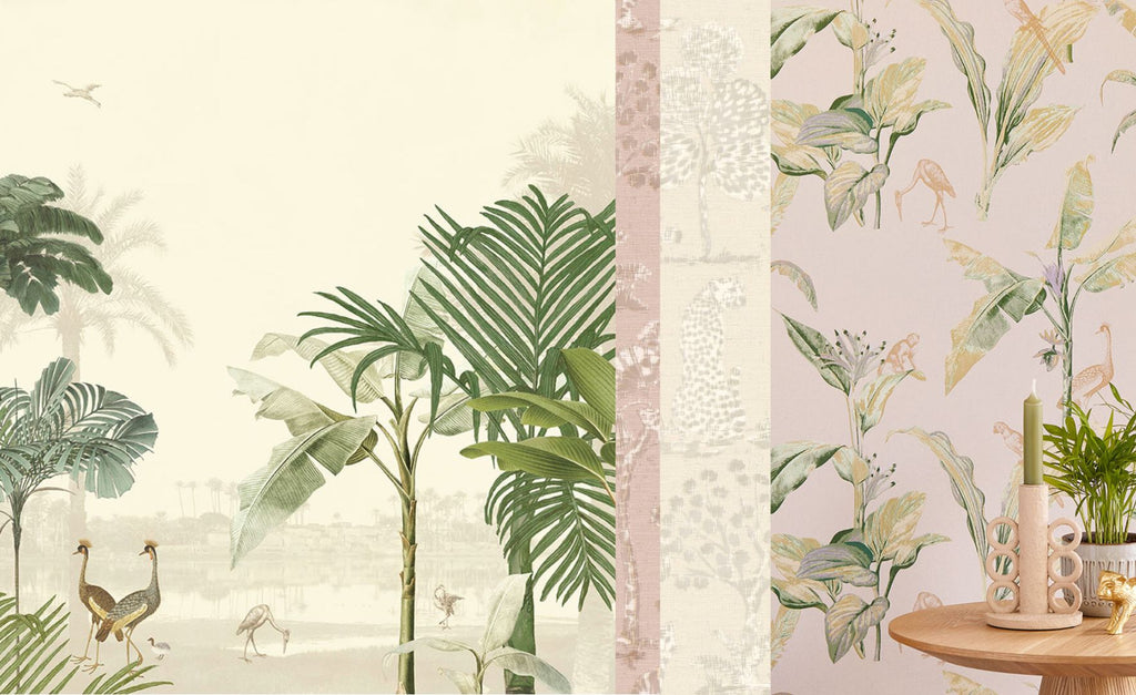 Blog post - Birds trending in wallpaper & mural design