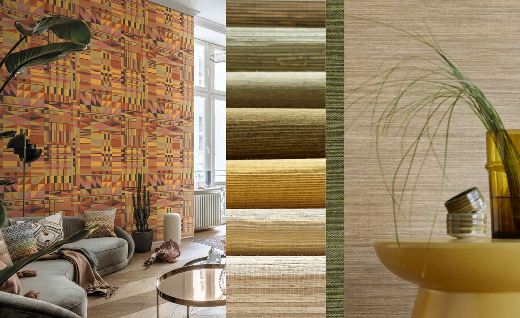 Transform Your Space with the Perfect Wallpaper for Walls Blog - Wallpaper Trends Grasscloth, Metallics & Textures
