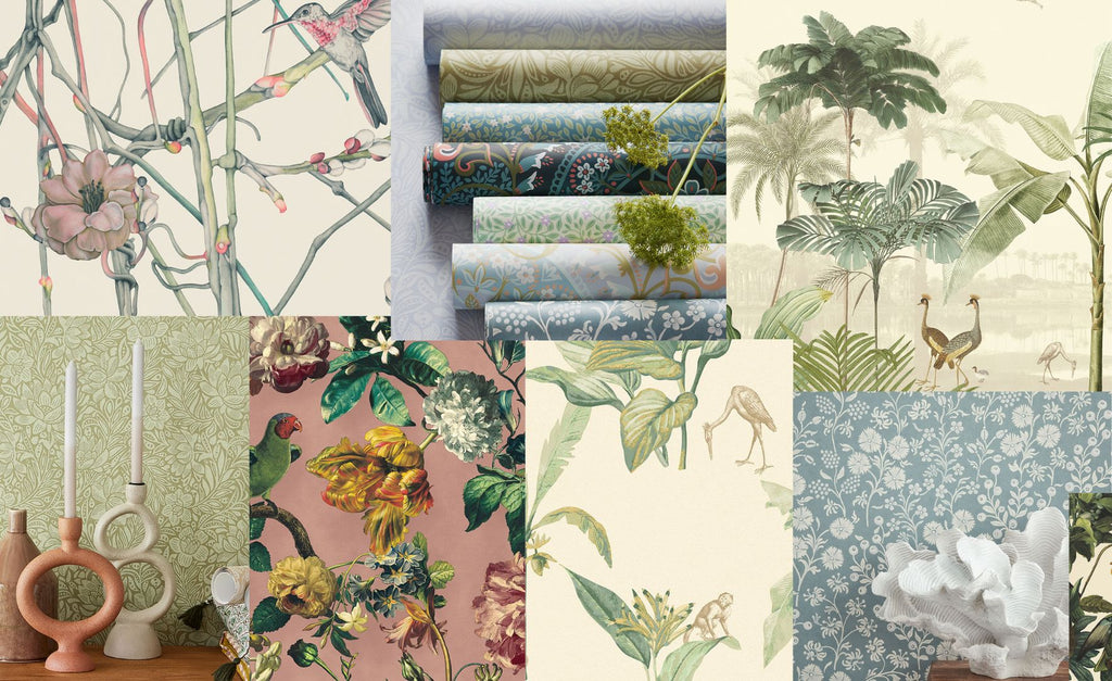 Wallpaper Trends 2023 blog post on Botanicals