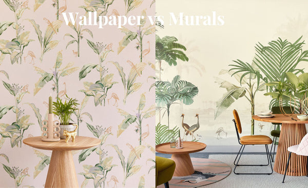 Wallpaper vs Murals Blog - Eijffinger Oasis Collection