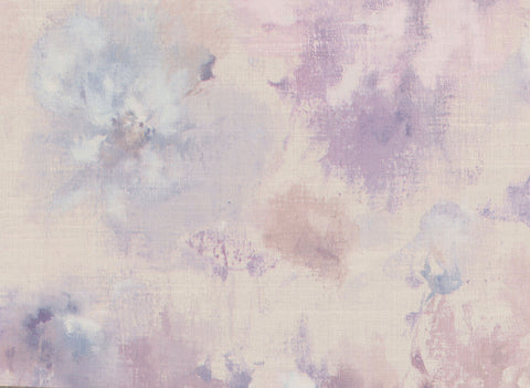 JV Atelier painterly pastel floral wallpaper