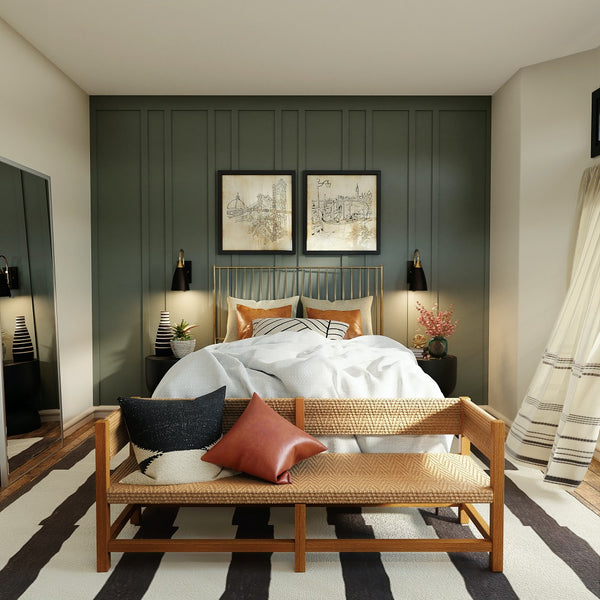 Bedroom lighting for Holistic Design blog