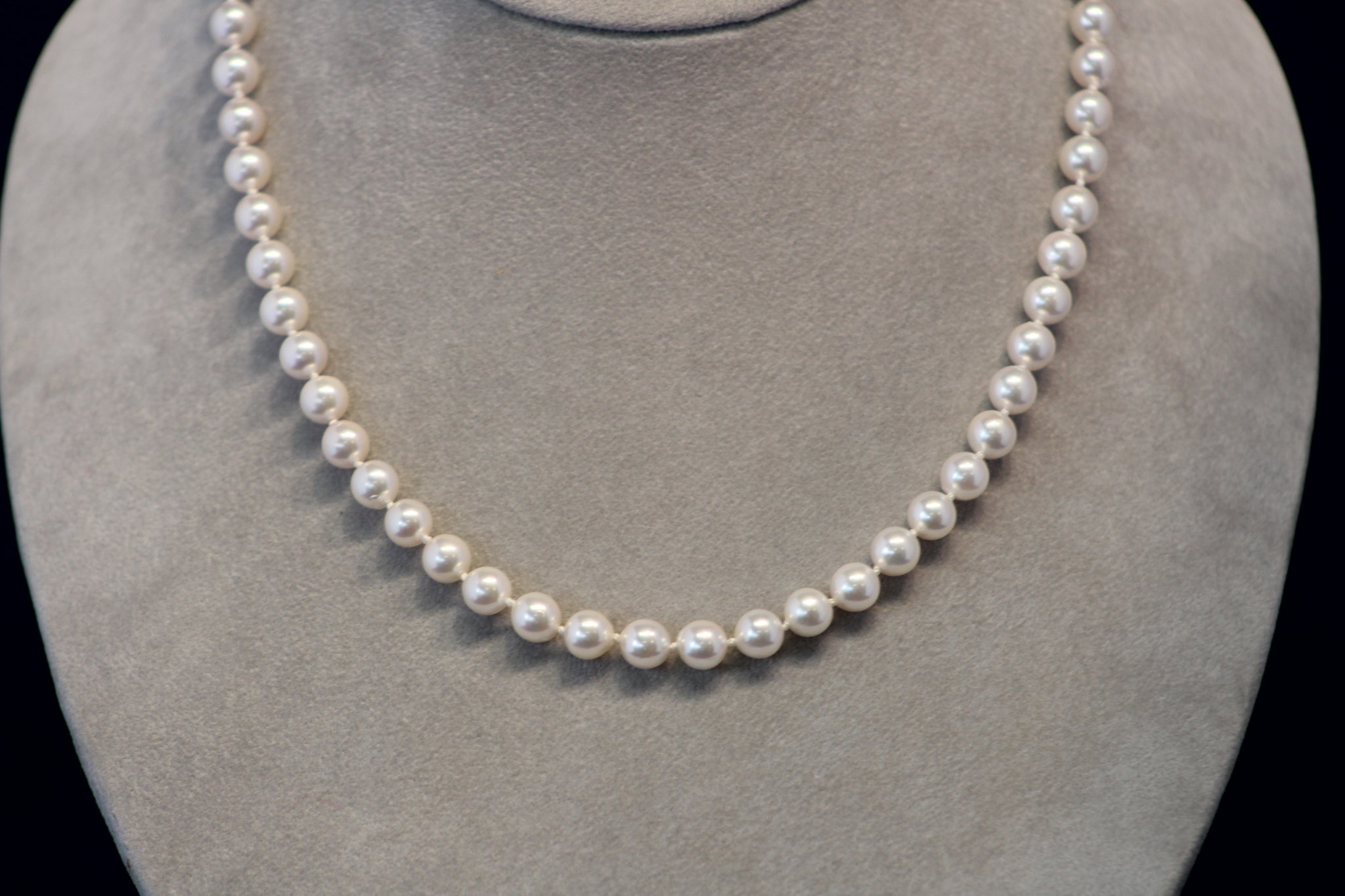 18 inch cultured pearl necklace