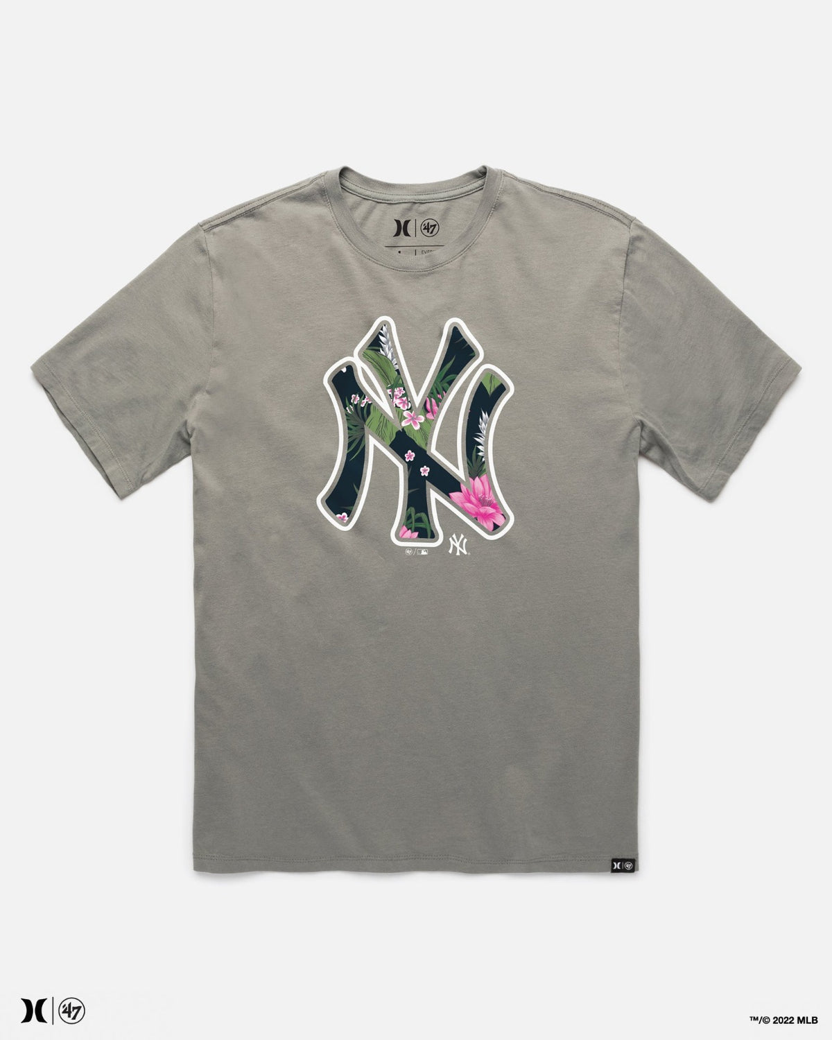 T-shirts New Era MLB Tear Logo Tee New York Yankees White