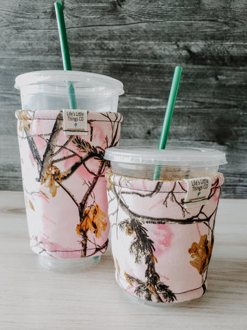 Reusable Cold Cup With Cheetah Print Used for Iced Coffee, Frappes and More  Comes With Reusable Straw NOT DISHWASHER SAFE 