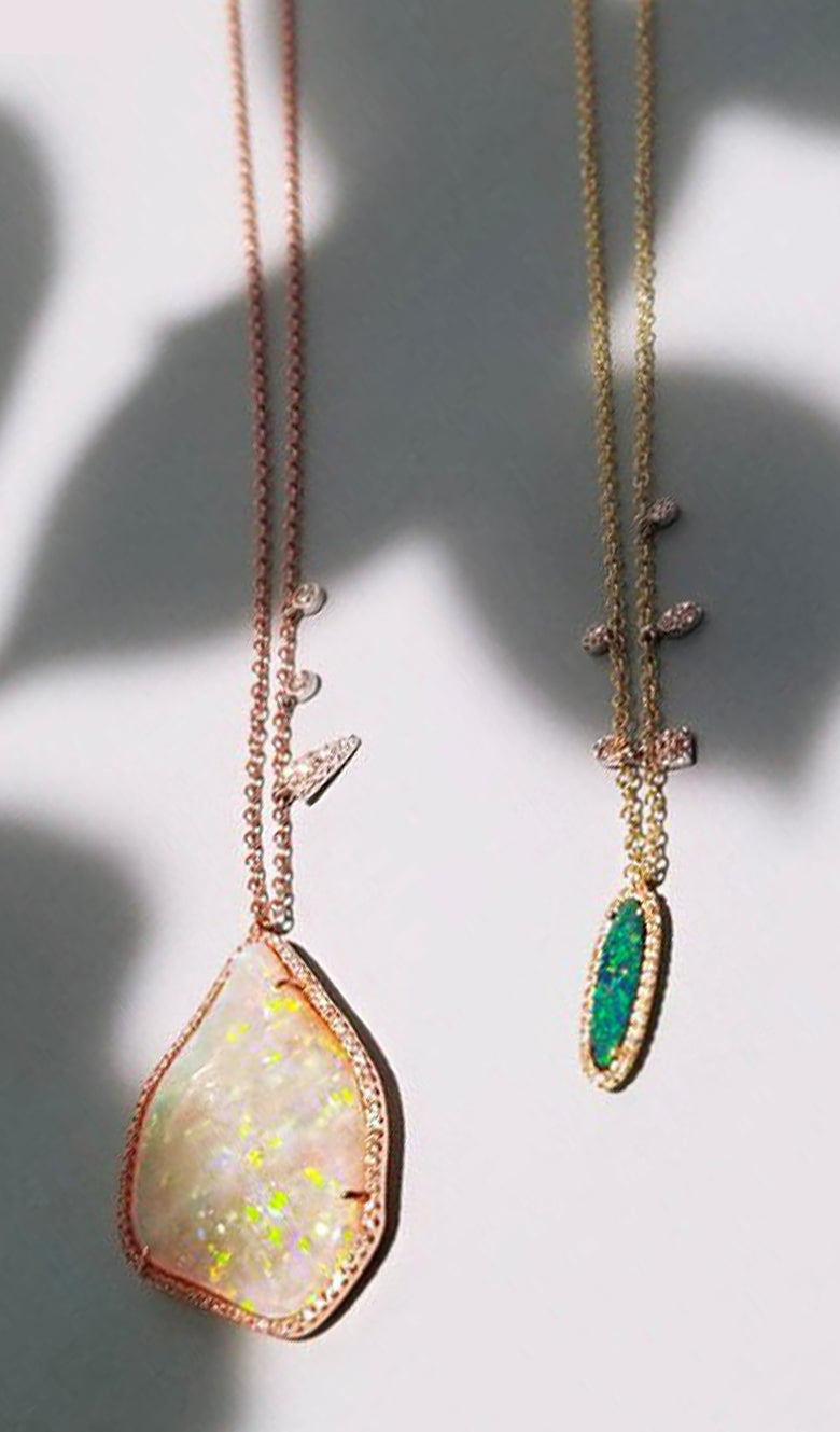 two necklaces