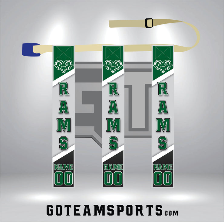 Rams Triple Threat Flag Set