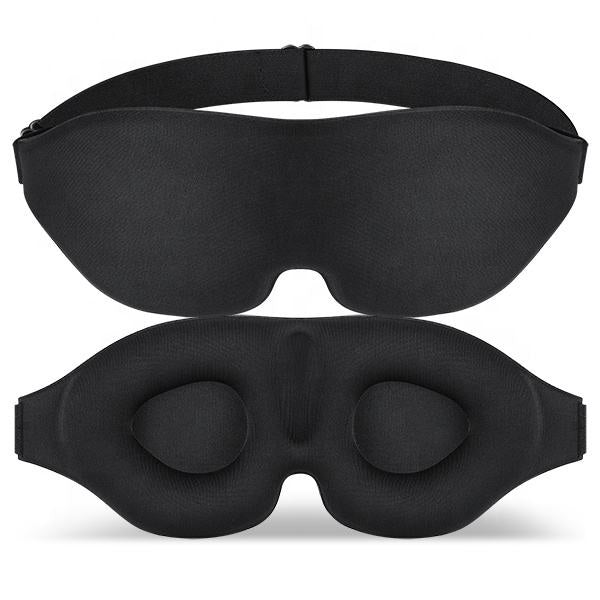 3D Sleeping Eye Mask, Soft Breathable Eye Cover for Women Men, Relaxing Zero Pressure Night Blindfold(Bulk 3 Sets)