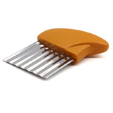 Crinkle cutter for any Vegetable potato chip cutter Stainless Steel Slicer french fries cutter