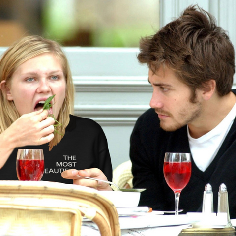 Kirsten Dunst & Jake Gyllenhaal in Mylle The Most Beautiful In the World Crewneck Sweatshirts