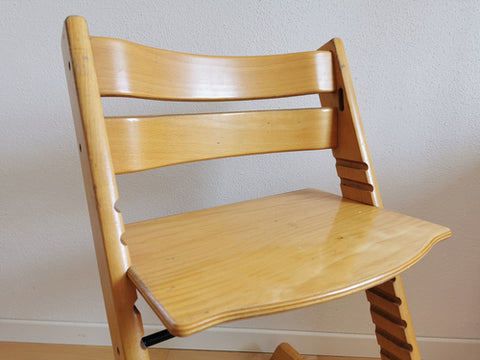 a birch chair