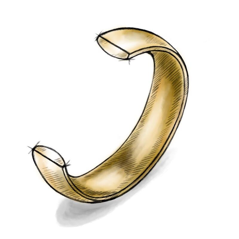 sketch of ring