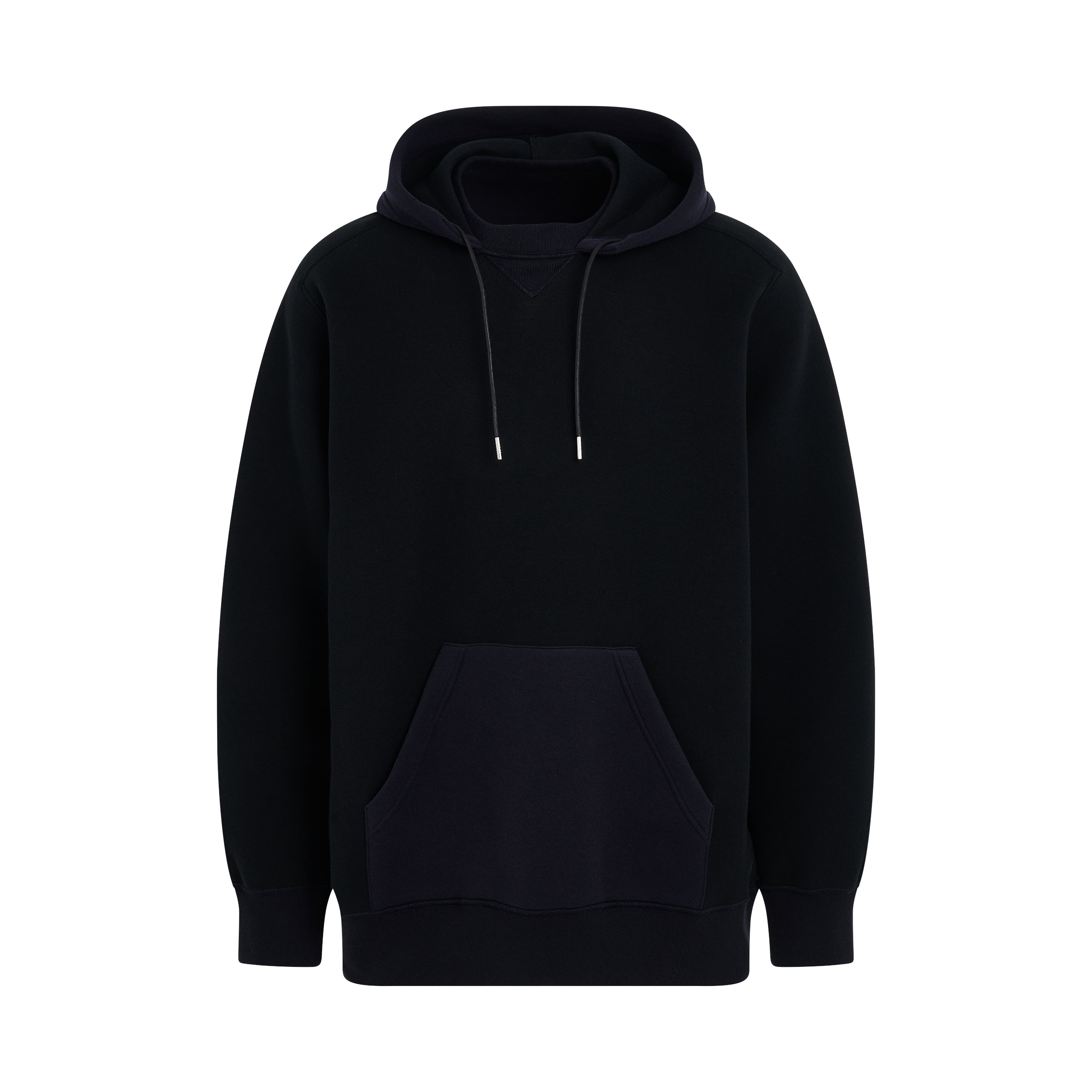 Shop Sacai Sponge Sweat Mix Hoodie