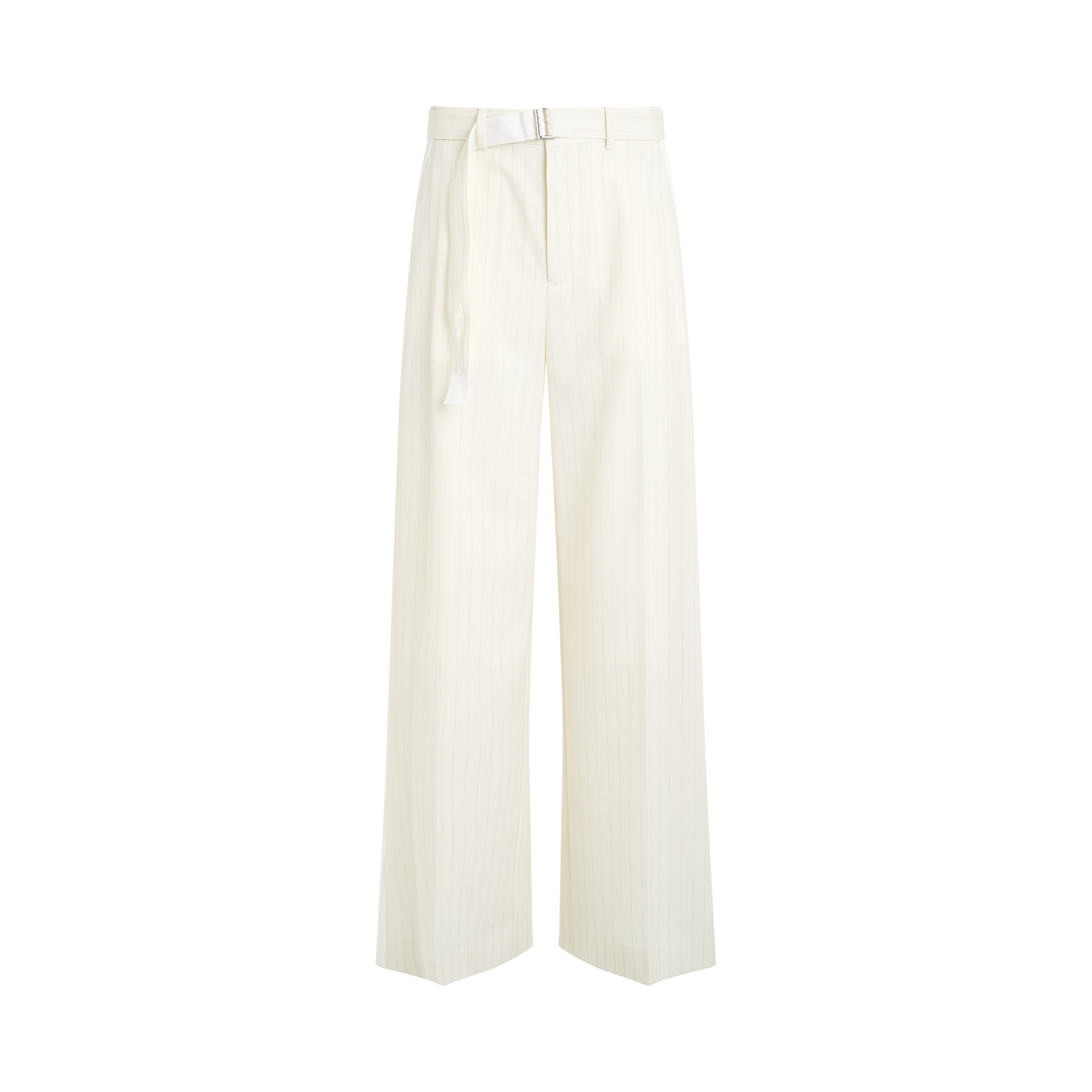 Shop Sacai Chalk Stripe Pants