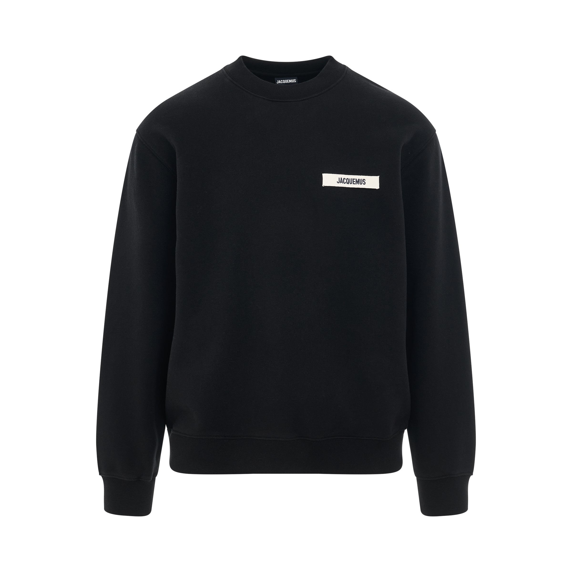 Shop Jacquemus Gros Grain Logo Sweatshirt