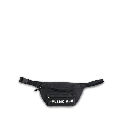 Balenciaga Fluo Yellow Nylon Wheel Bucket Bag