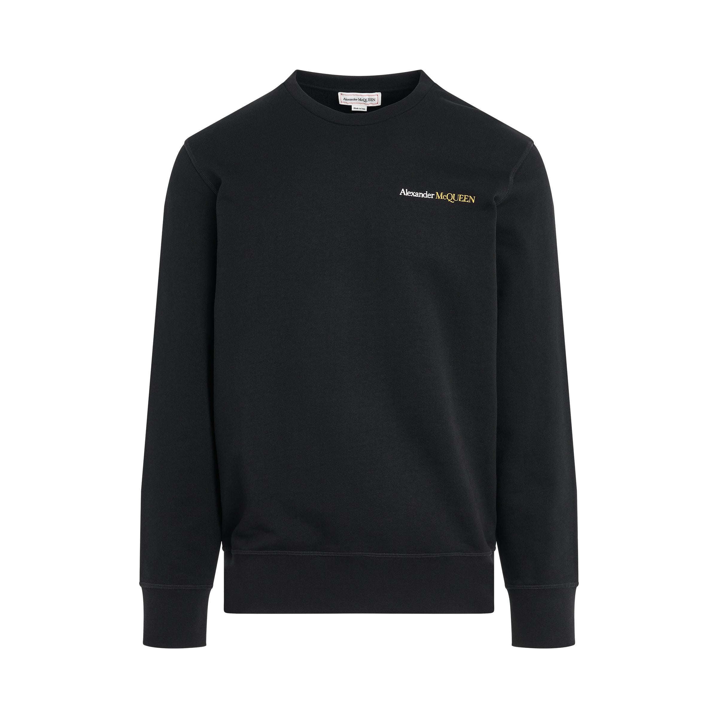 Shop Alexander Mcqueen Small Logo Sweatshirt