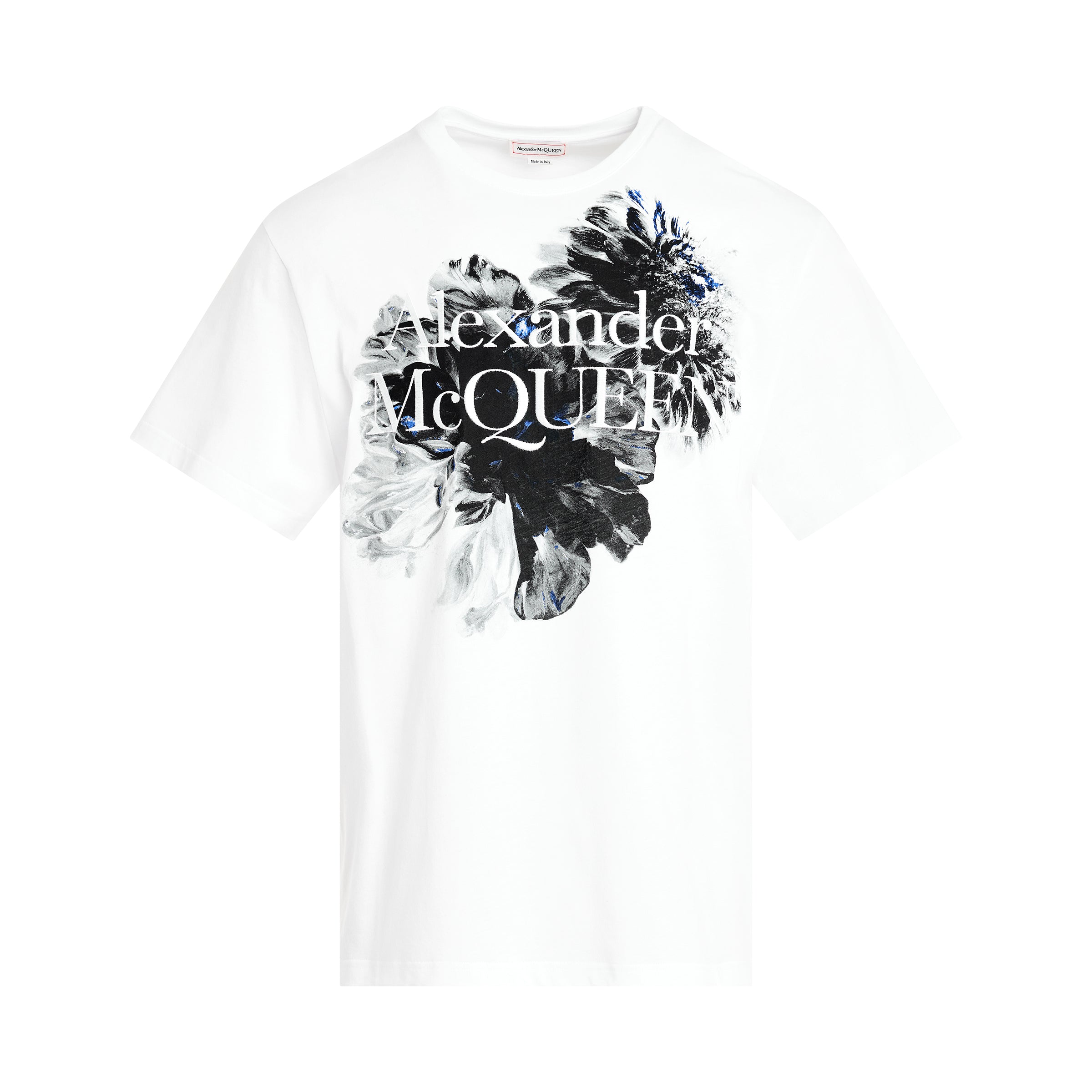 Shop Alexander Mcqueen Floral Print T-shirt