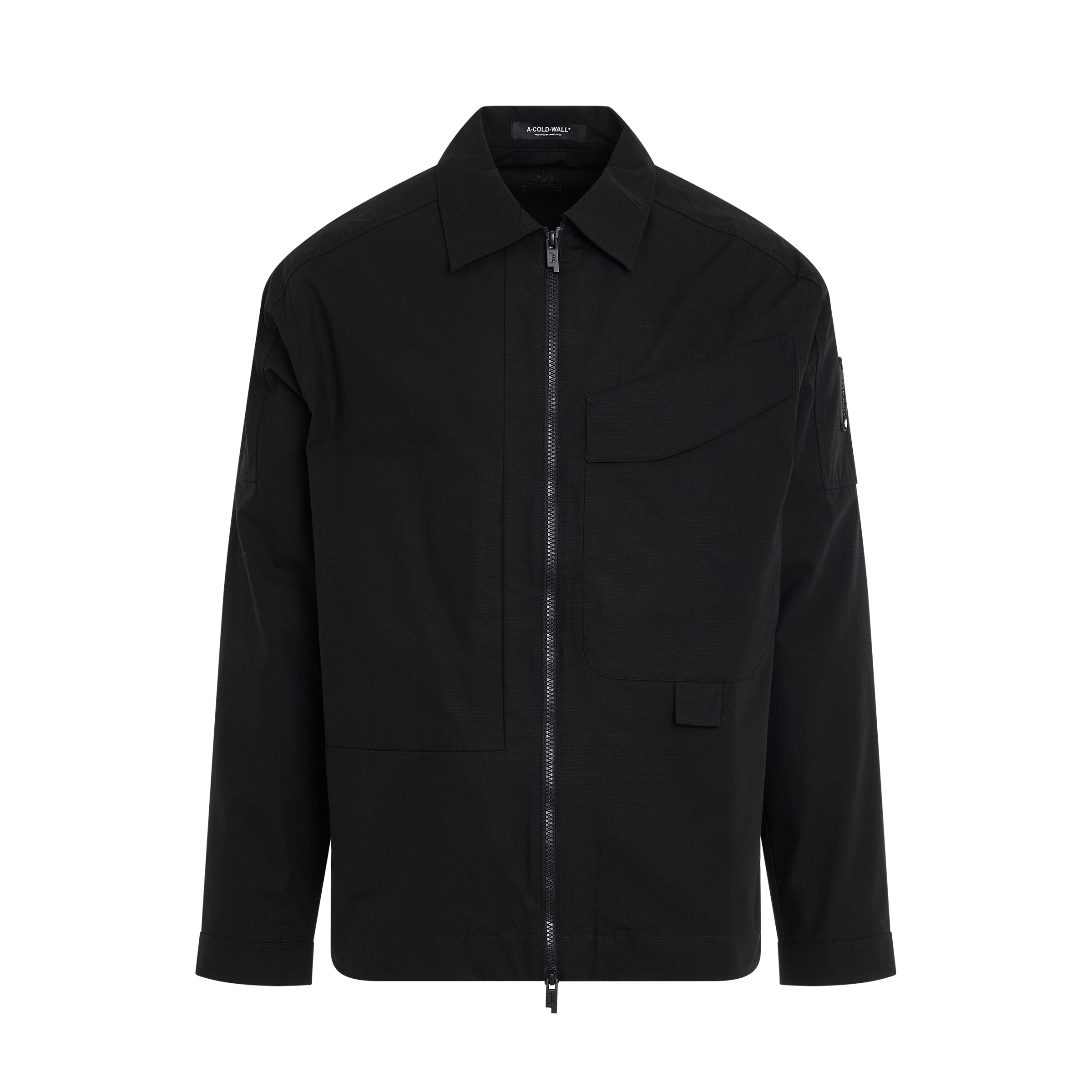 Shop A-cold-wall* Zip Overshirt